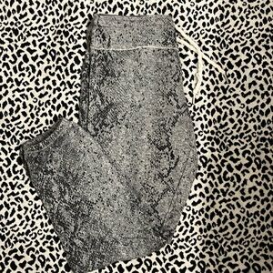 Calvin Klein snakeskin sweatpants